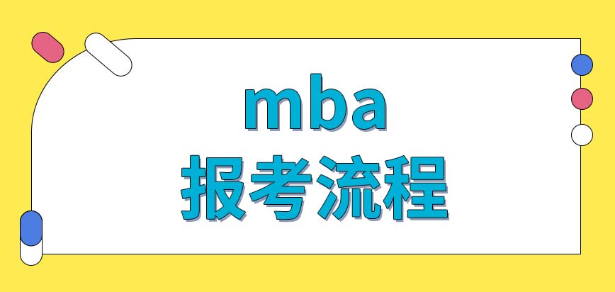 mba的報考流程